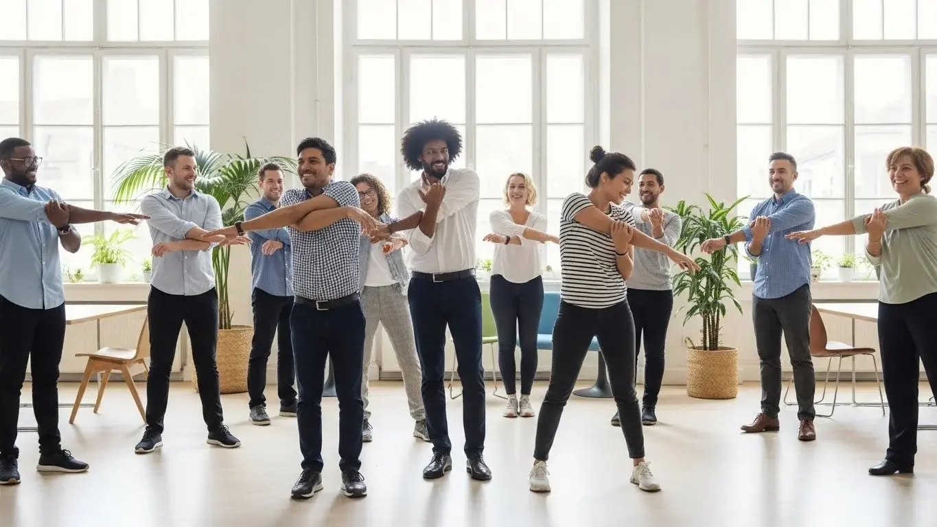 Le sport au travail contribue au bonheur des collaborateurs